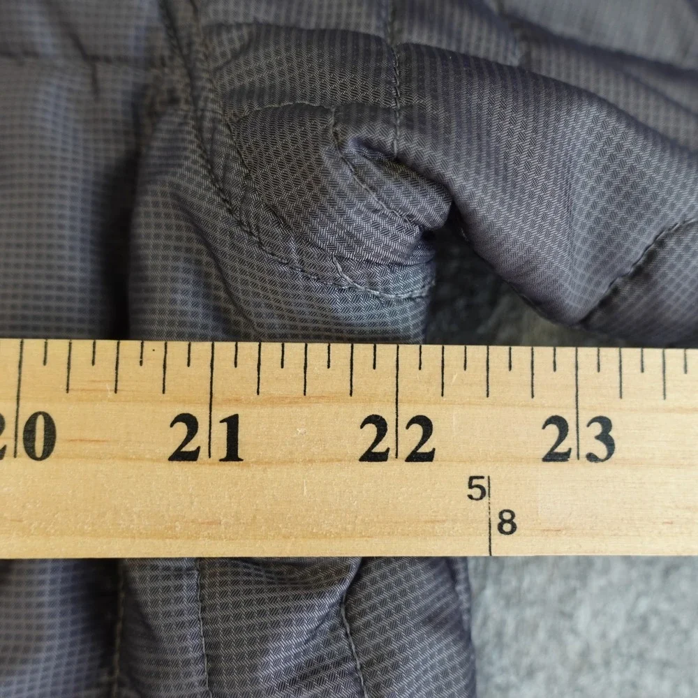 The North Face Jacket Mens L Gray AQQ3 Quilted Full Zip Puffer Insulated Outdoor